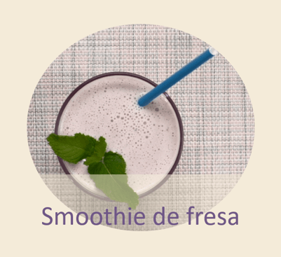 Smoothie de fresa